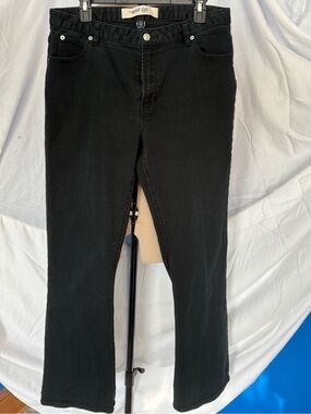 GAP Black Stretch Bootcut Jeans Size 16R